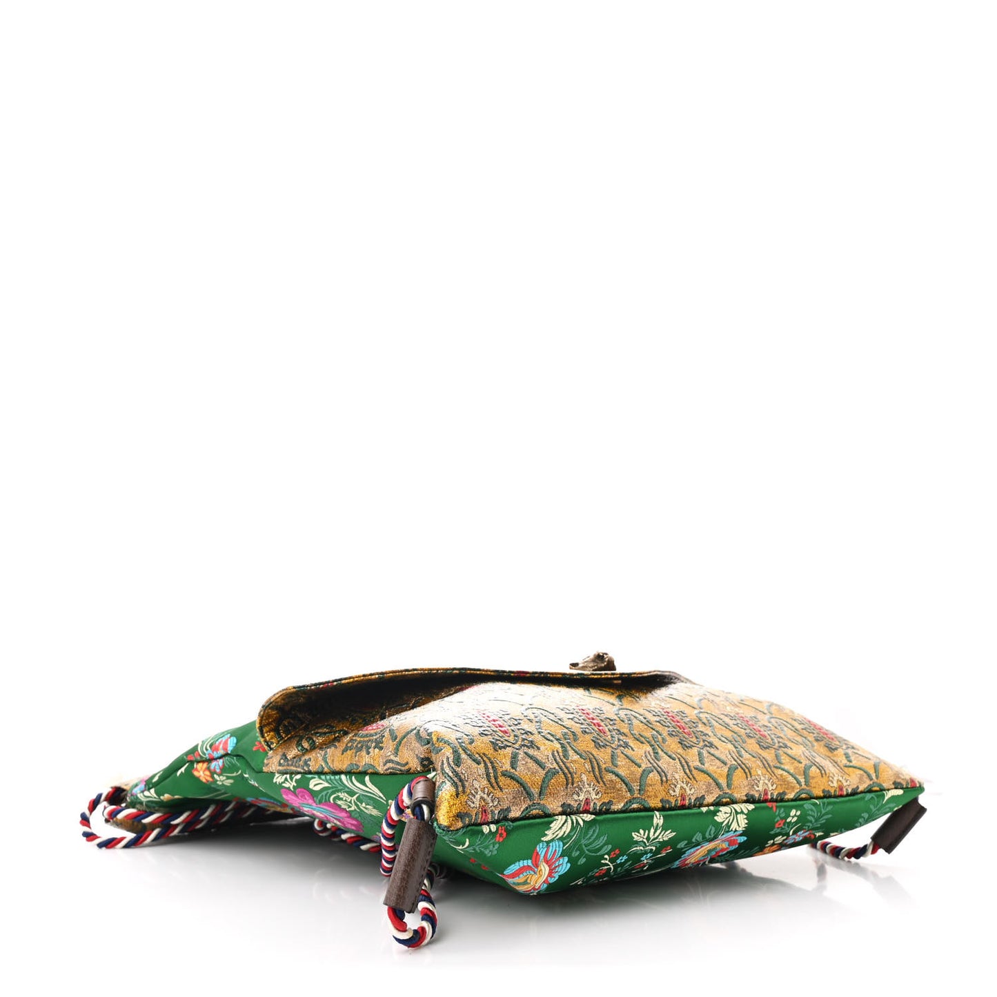 Brocade Modern Future Drawstring Backpack Multicolor