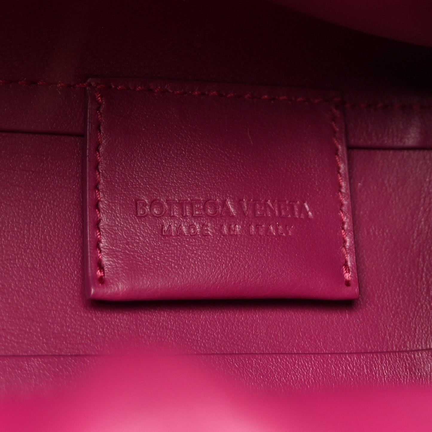 Calfskin Small The Point Triangle Bag Cinnabar