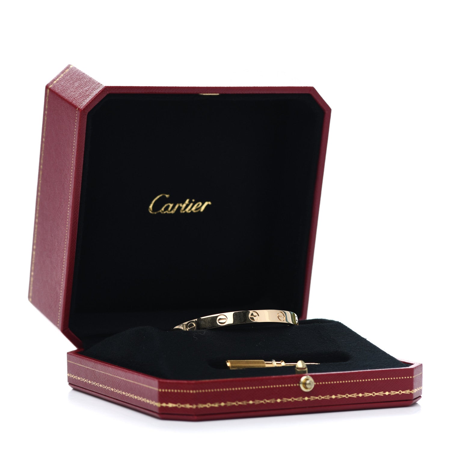 Cartier 18K Yellow Gold LOVE Bracelet 16 6 of 6