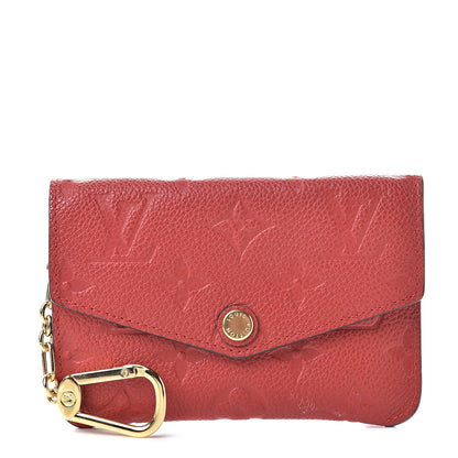 Louis Vuitton Empreinte Key Pouch Cherry 1 of 7