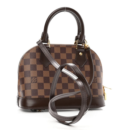 Louis Vuitton Damier Ebene Alma BB 3 of 9