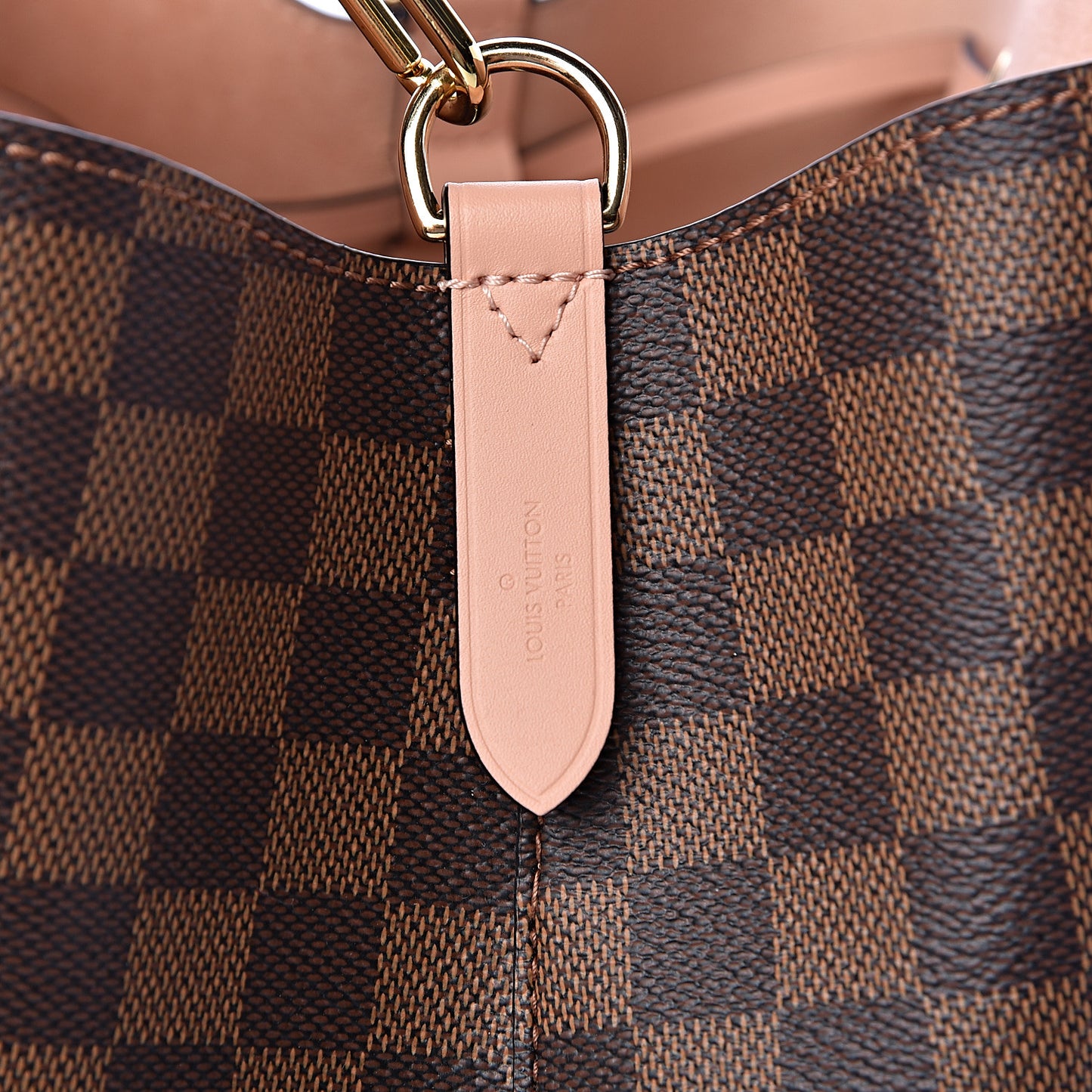 Damier Ebene Neonoe MM Venus Pink