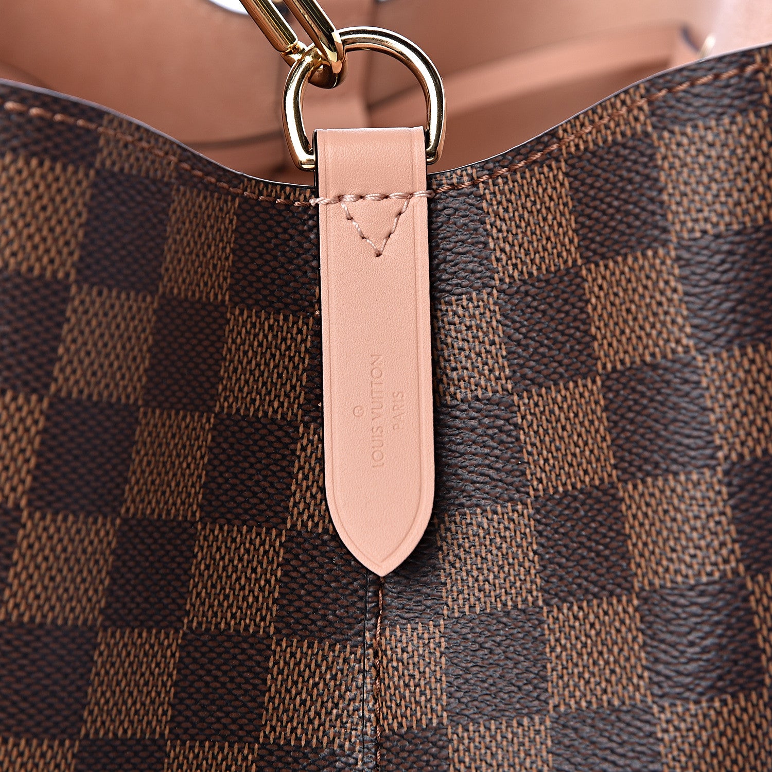 Louis Vuitton Damier Ebene Neonoe MM Venus Pink 6 of 10