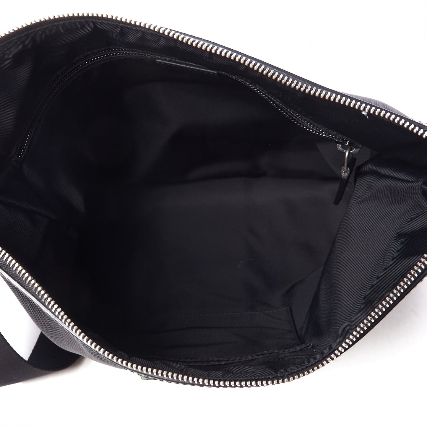 Techno Canvas Web Messenger Bag Black