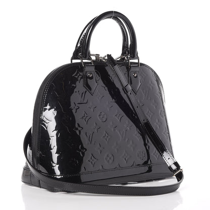 Louis Vuitton Vernis Alma PM Noir Magnetique 3 of 7