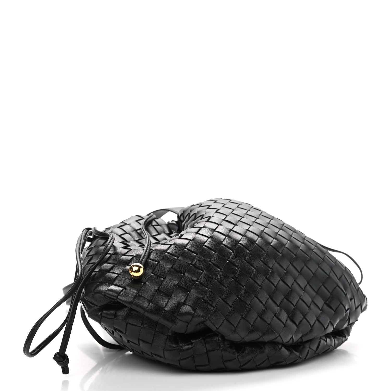 Bottega Veneta Nappa Intrecciato Small Bulb Black 4 of 10