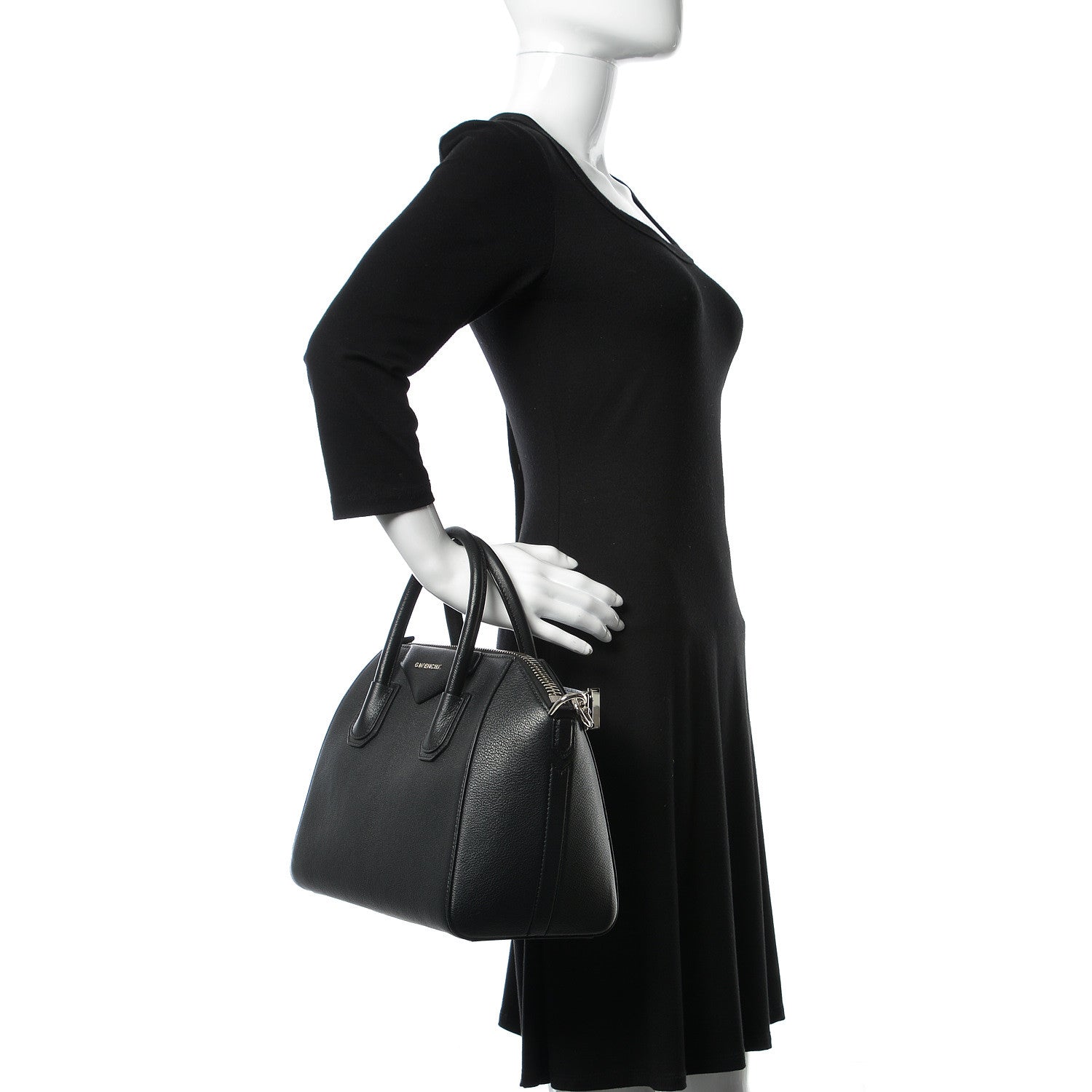 Givenchy Sugar Goatskin Small Antigona Black 3 of 12