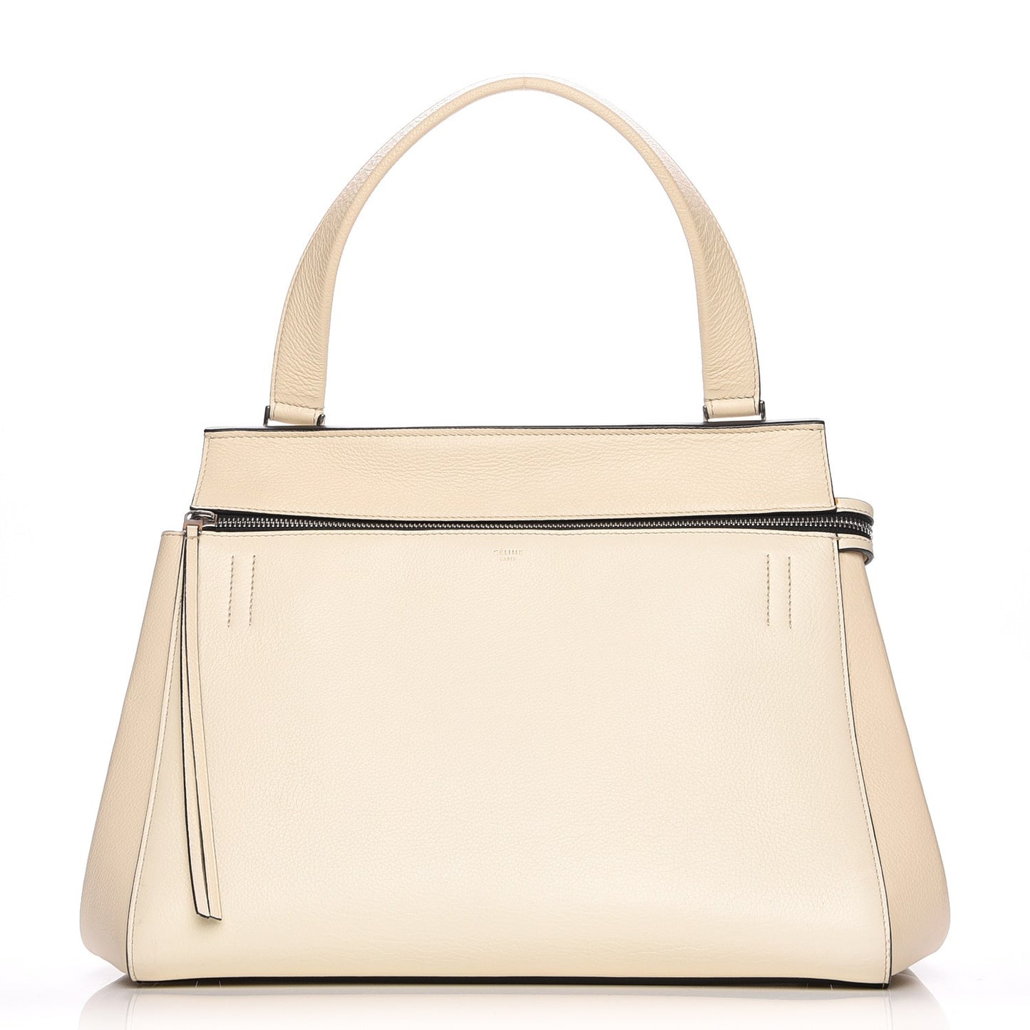 Grained Calfskin Large Edge Shoulder Bag