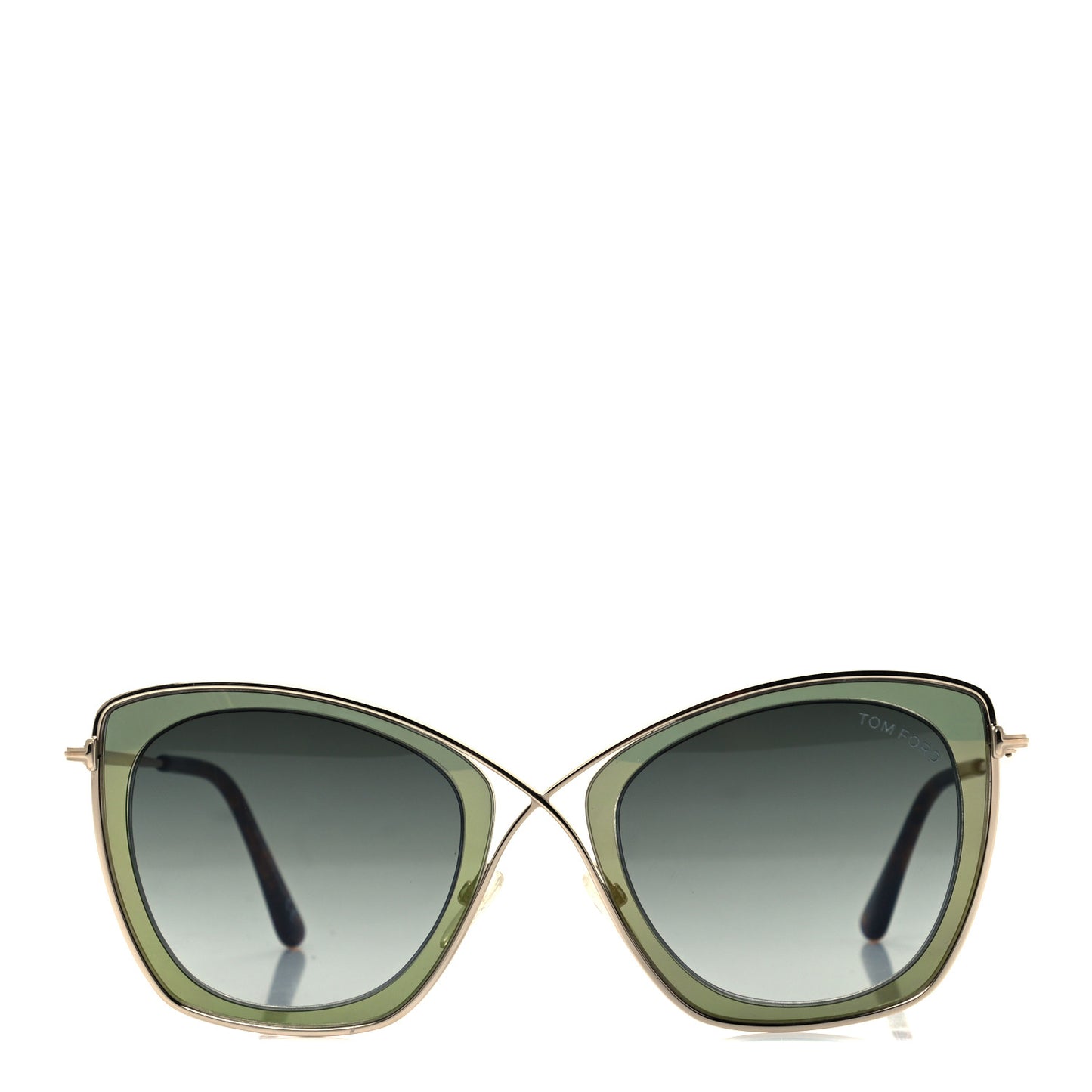 India TF605 Sunglasses Green