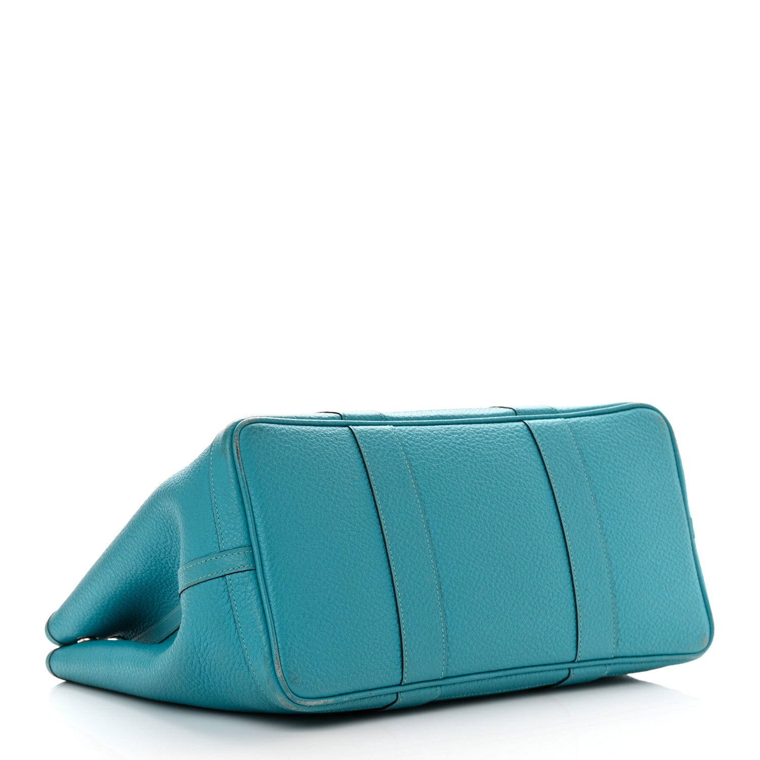 Hermes Vache Country Garden Party 36 MM Turquoise 4 of 21