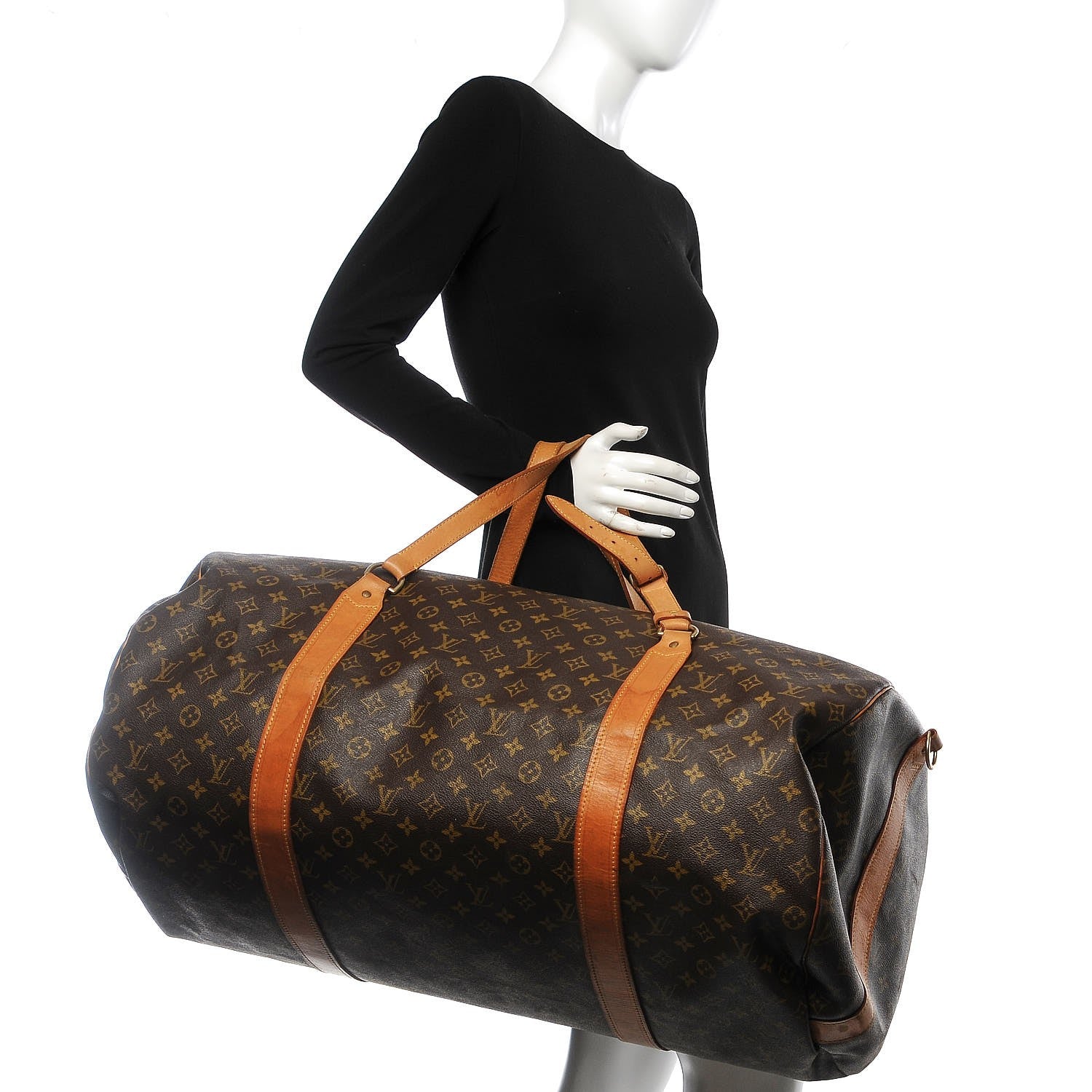 Louis Vuitton Monogram Sac Polochon 2 of 11