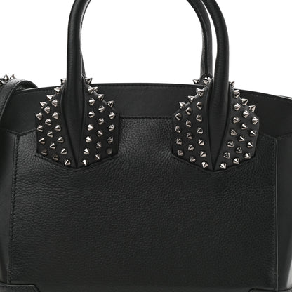 Christian Louboutin Grained Calfskin Spike Small Eloise Tote Black 8 of 10