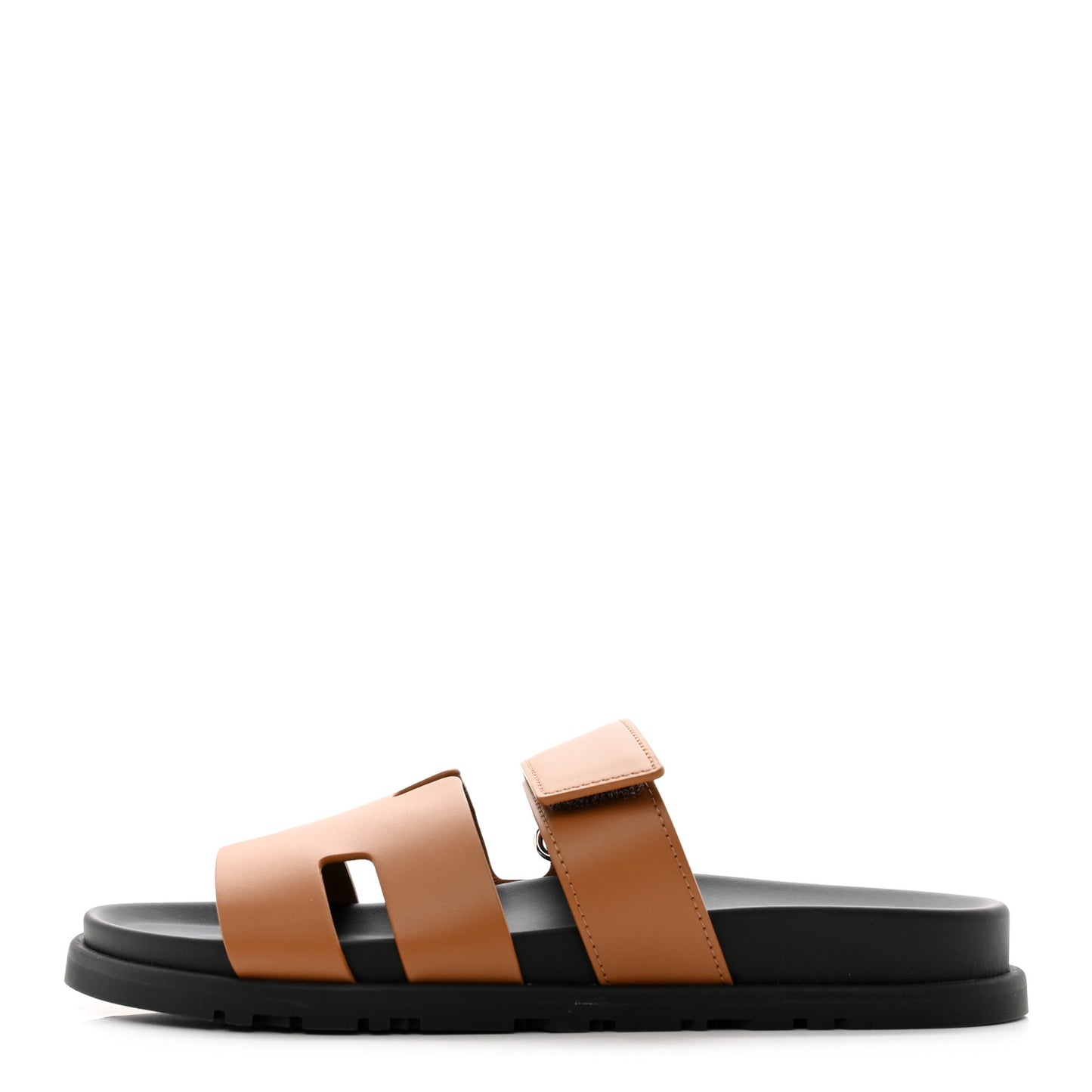 Calfskin Mens Chypre Sandals 40.5 Naturel