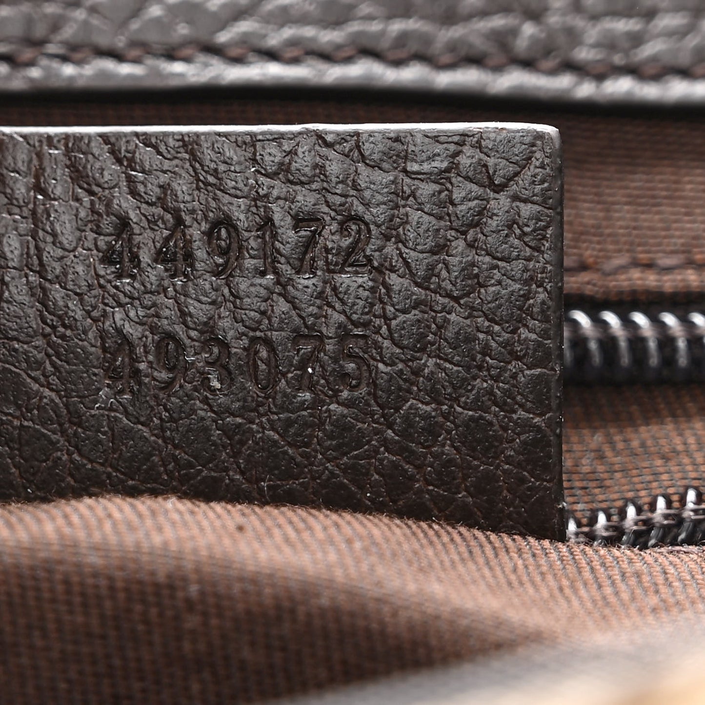 Monogram Flap Messenger Bag Beige Dark Brown