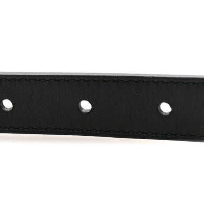 Gucci Calfskin Double G 20mm Belt 70 28 Black 3 of 6
