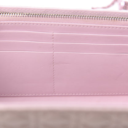Christian Dior Patent Cannage Rendezvous Chain Wallet Pink 13 of 13