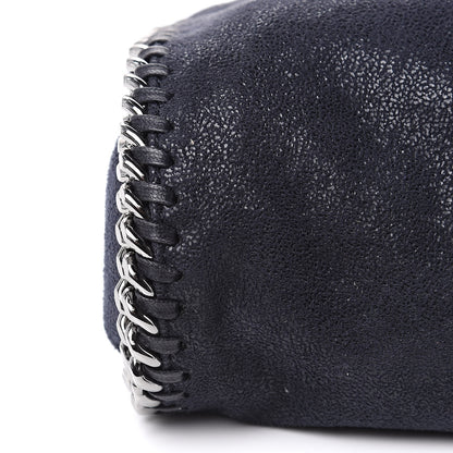 Stella McCartney Shaggy Deer Mini Falabella Fold Over ToteNavy 10 of 12