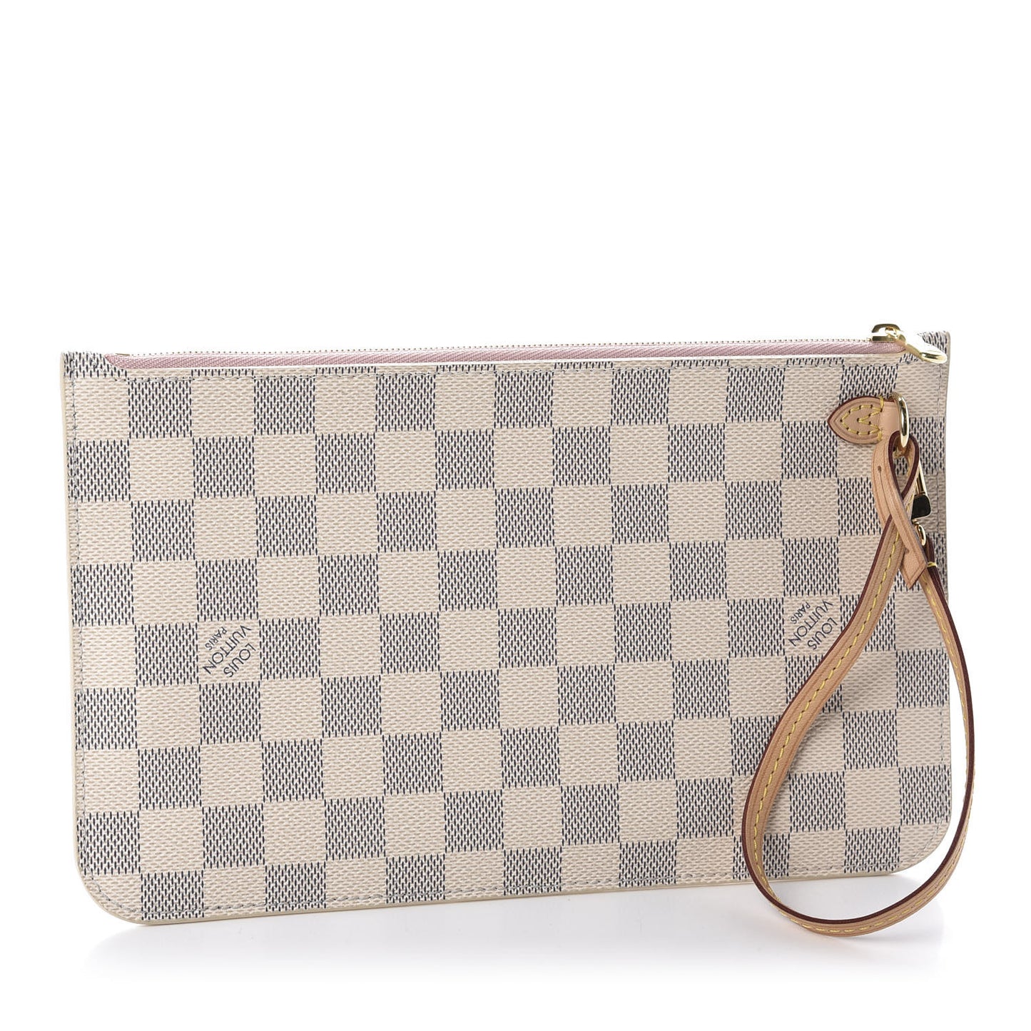 Damier Azur Neverfull MM GM Pochette Rose Ballerine