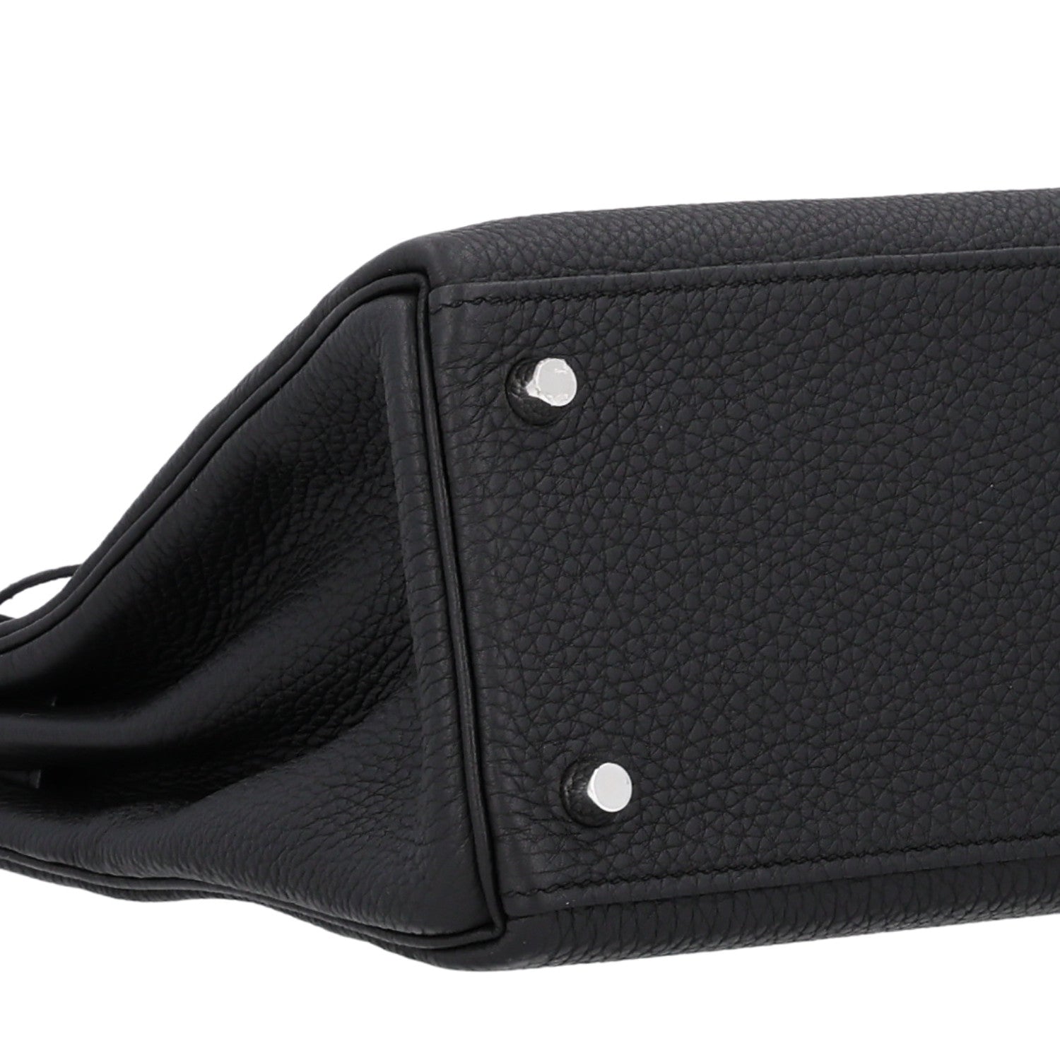 Hermes Togo Kelly Retourne 28 Black 9 of 10