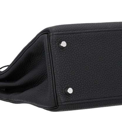 Hermes Togo Kelly Retourne 28 Black 9 of 10