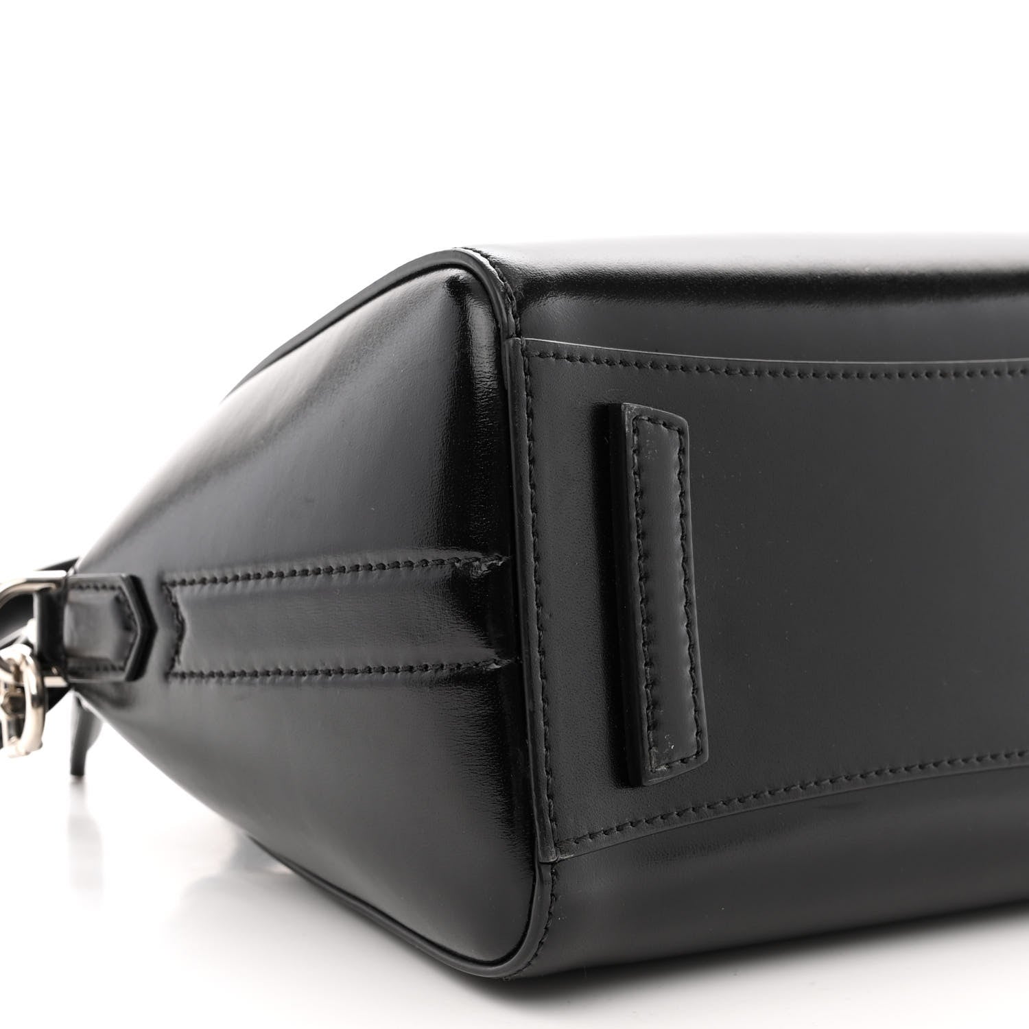 Givenchy Shiny Lord Calfskin Mini Antigona Black 9 of 11