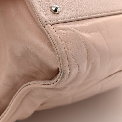 Chanel Glazed Calfskin Small Deauville Tote Light Pink 13 of 15
