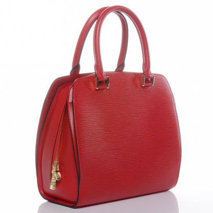 Louis Vuitton Epi Pont-Neuf Bag Red 3 of 7