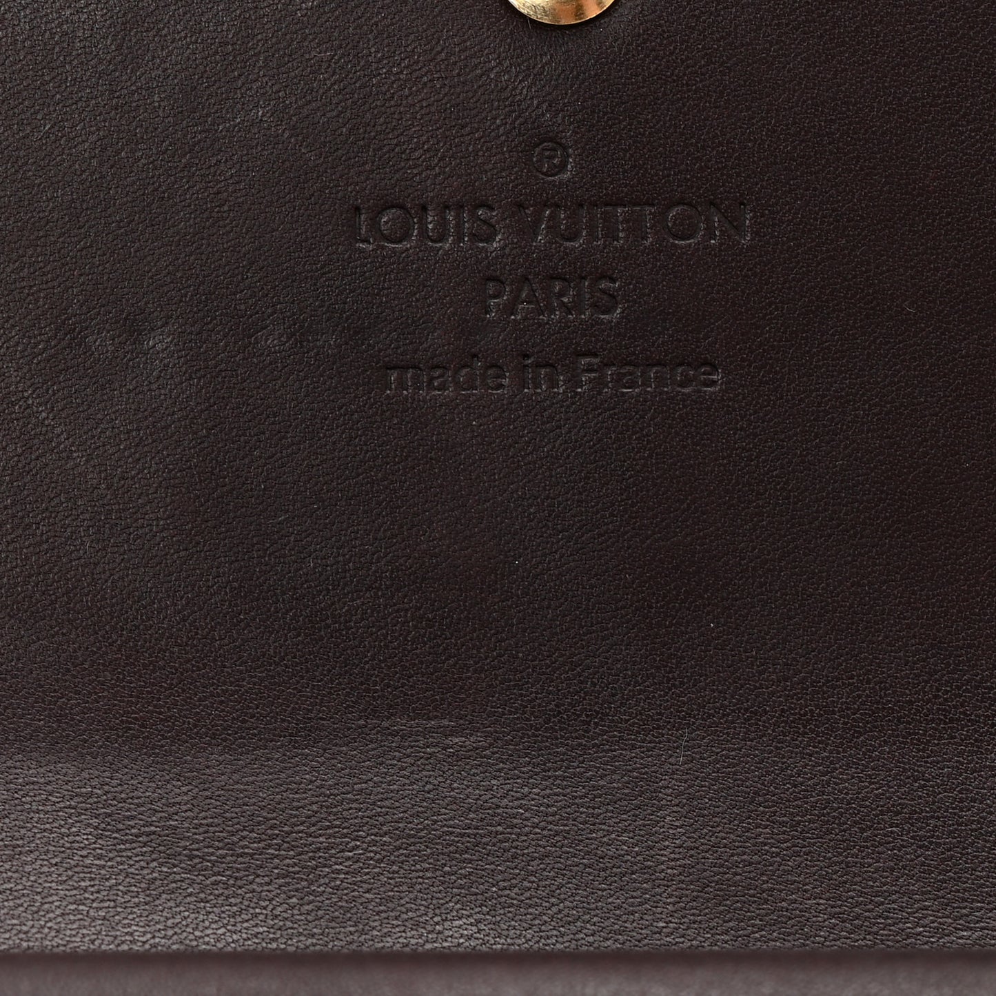 Vernis Porte Tresor International Wallet Amarante