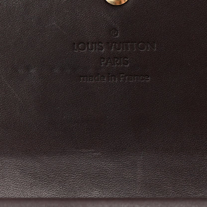 Louis Vuitton Vernis Porte Tresor International Wallet Amarante 6 of 9