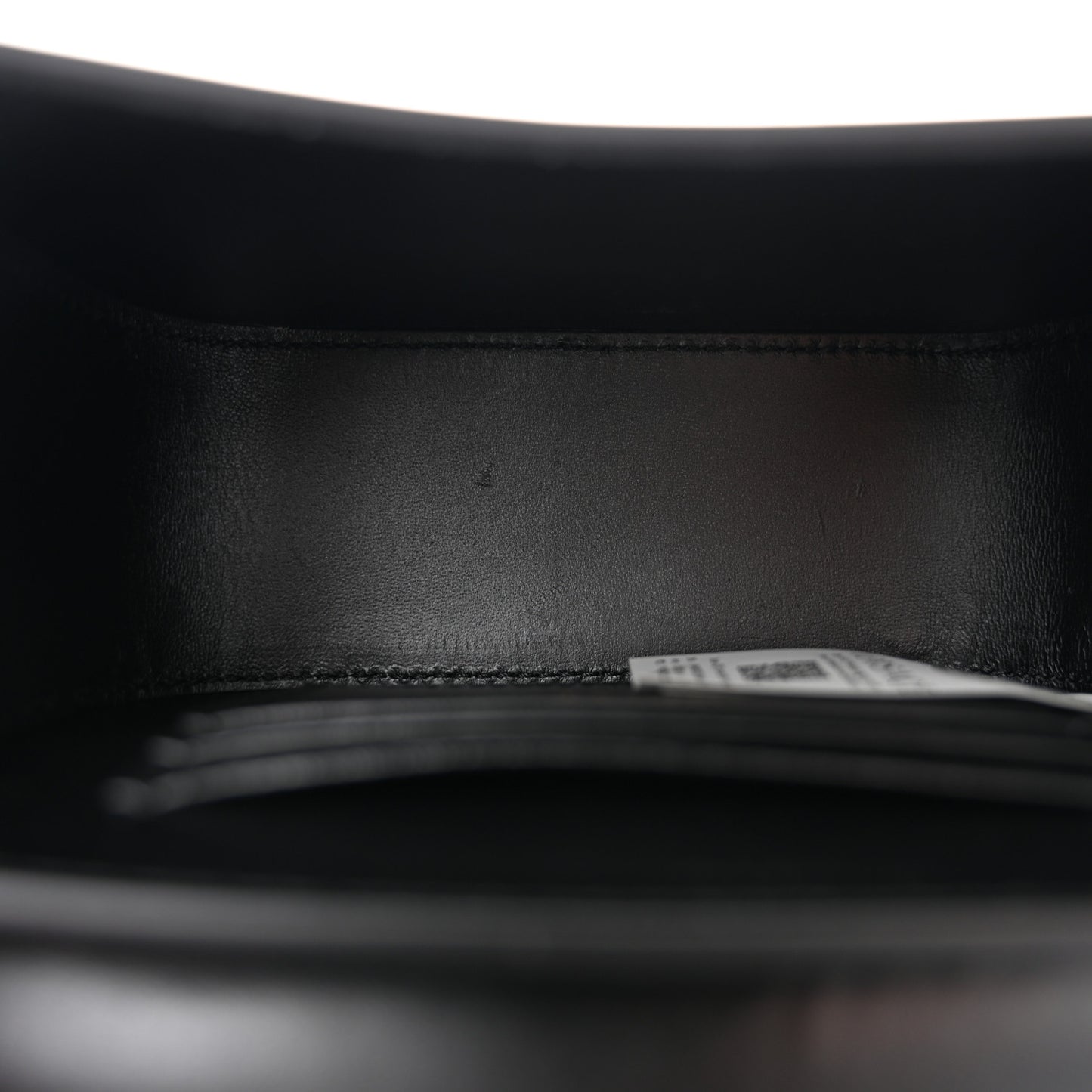 Patent Mini La Medusa Bag Black