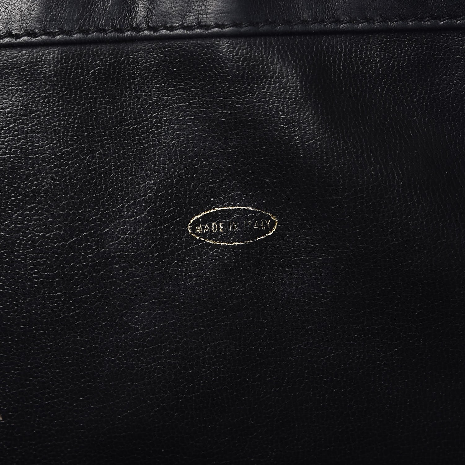 Chanel Lambskin Quilted Drawstring Backpack Black 7 of 11