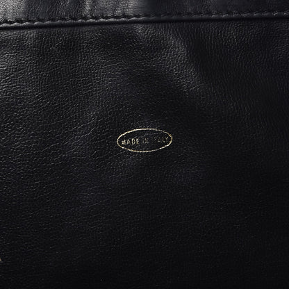 Chanel Lambskin Quilted Drawstring Backpack Black 7 of 11