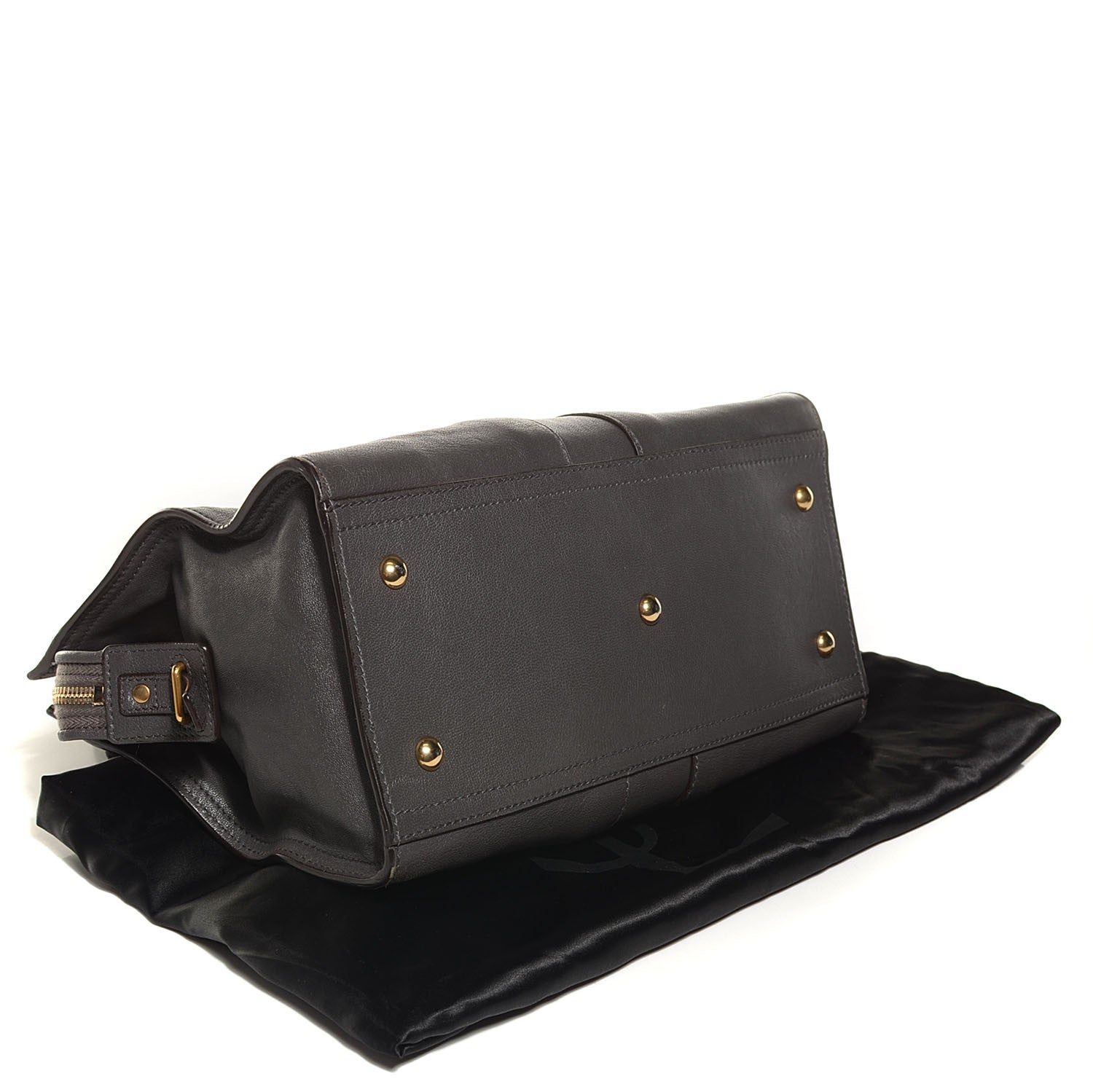 Saint Laurent Sheepskin Mini Cabas ChYc Light Seppia 4 of 8