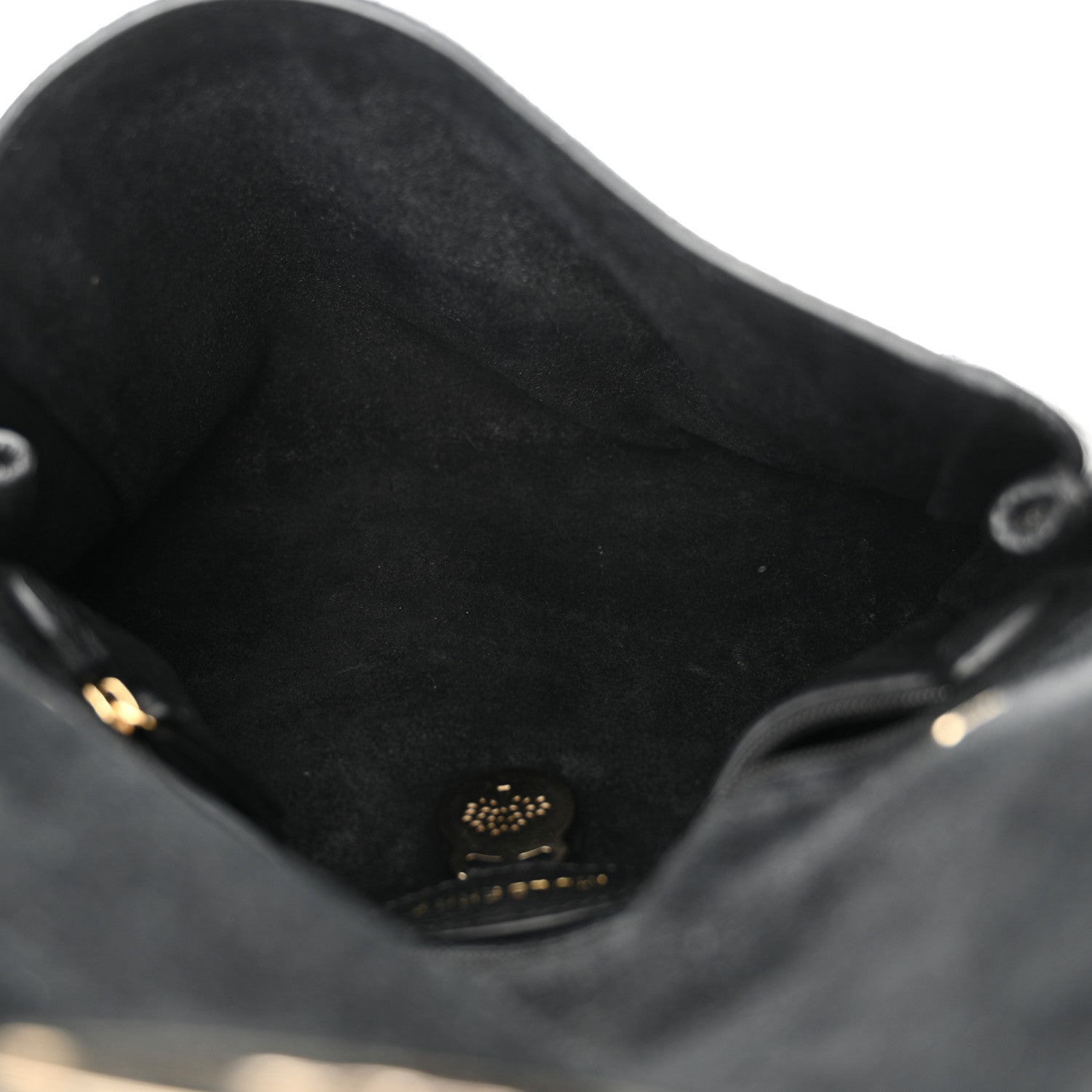 Mulberry Glossy Goatskin Small Lily Flap Black 5 of 16