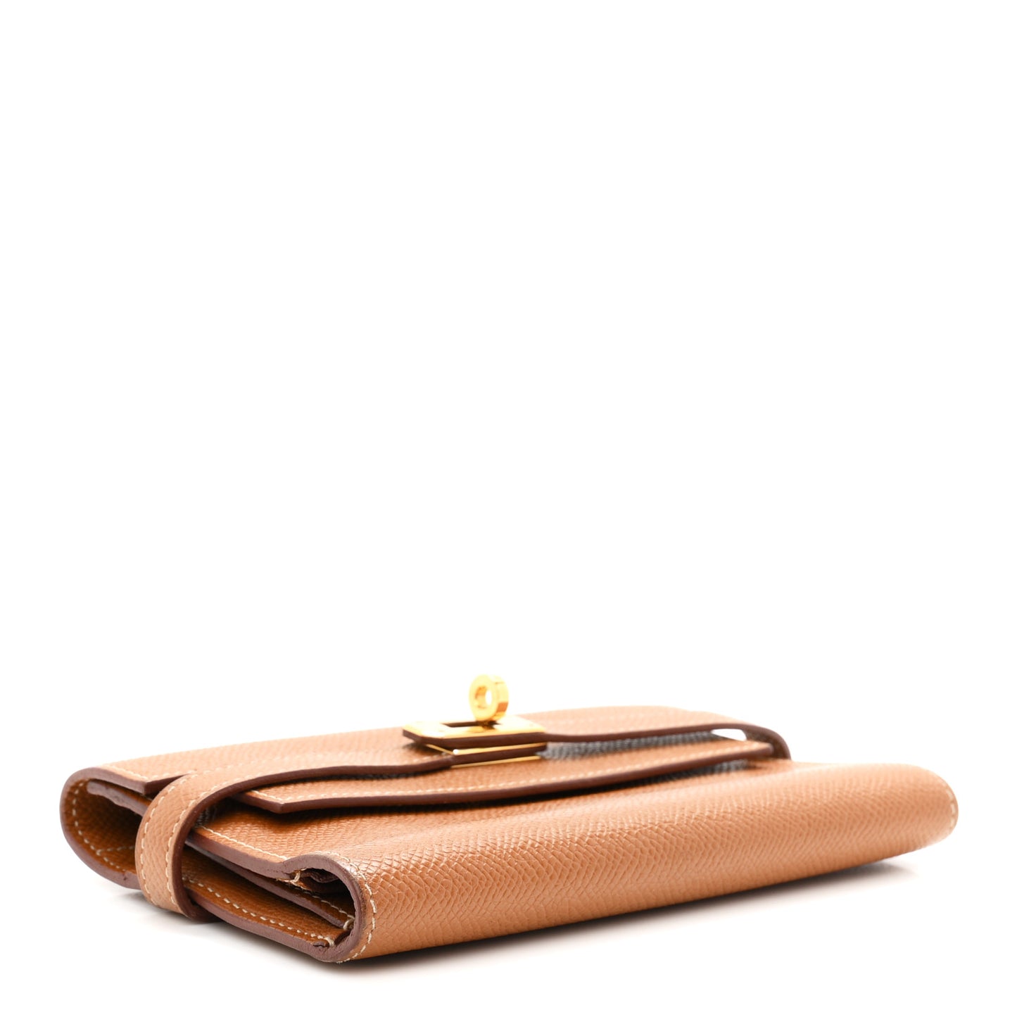 Epsom Medium Kelly Wallet Gold