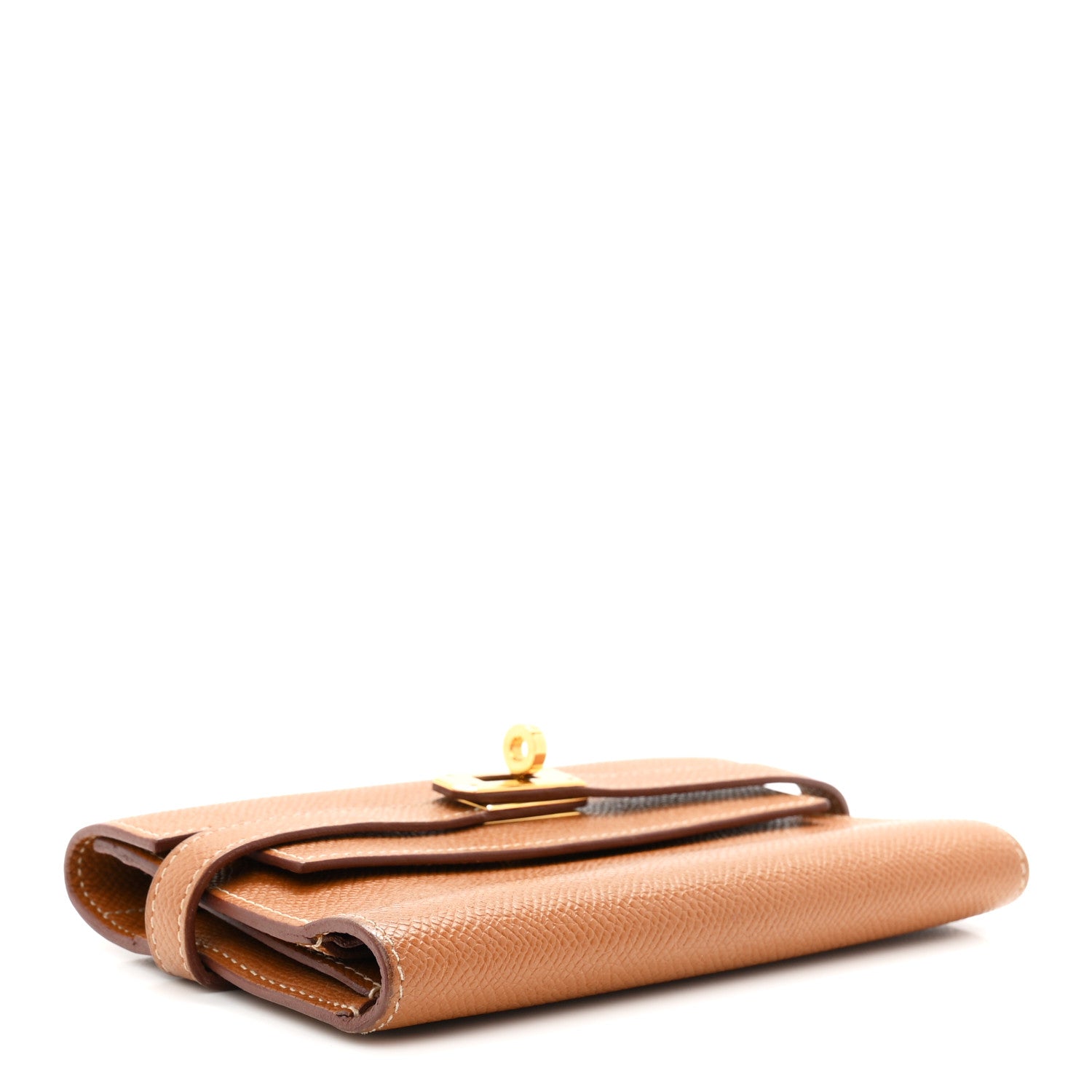 Hermes Epsom Medium Kelly Wallet Gold 4 of 7