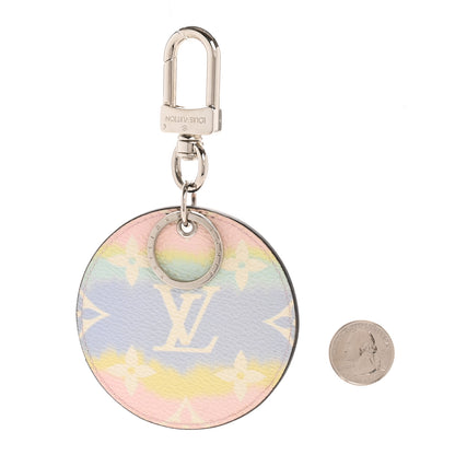 Louis Vuitton Monogram Escale Bag Charm Key Holder Pastel 2 of 4