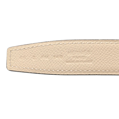 Hermes Swift Epsom 24mm Mini Constance H Belt 65 Biscuit Nata 4 of 5