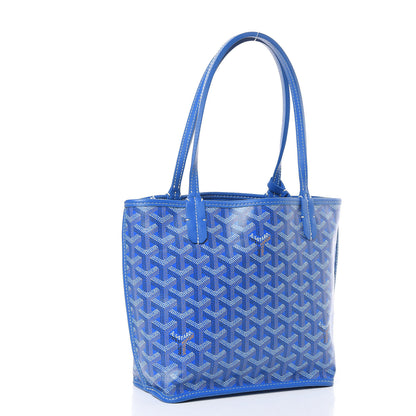 Goyard Goyardine Reversible Mini Anjou Sky Blue 4 of 14