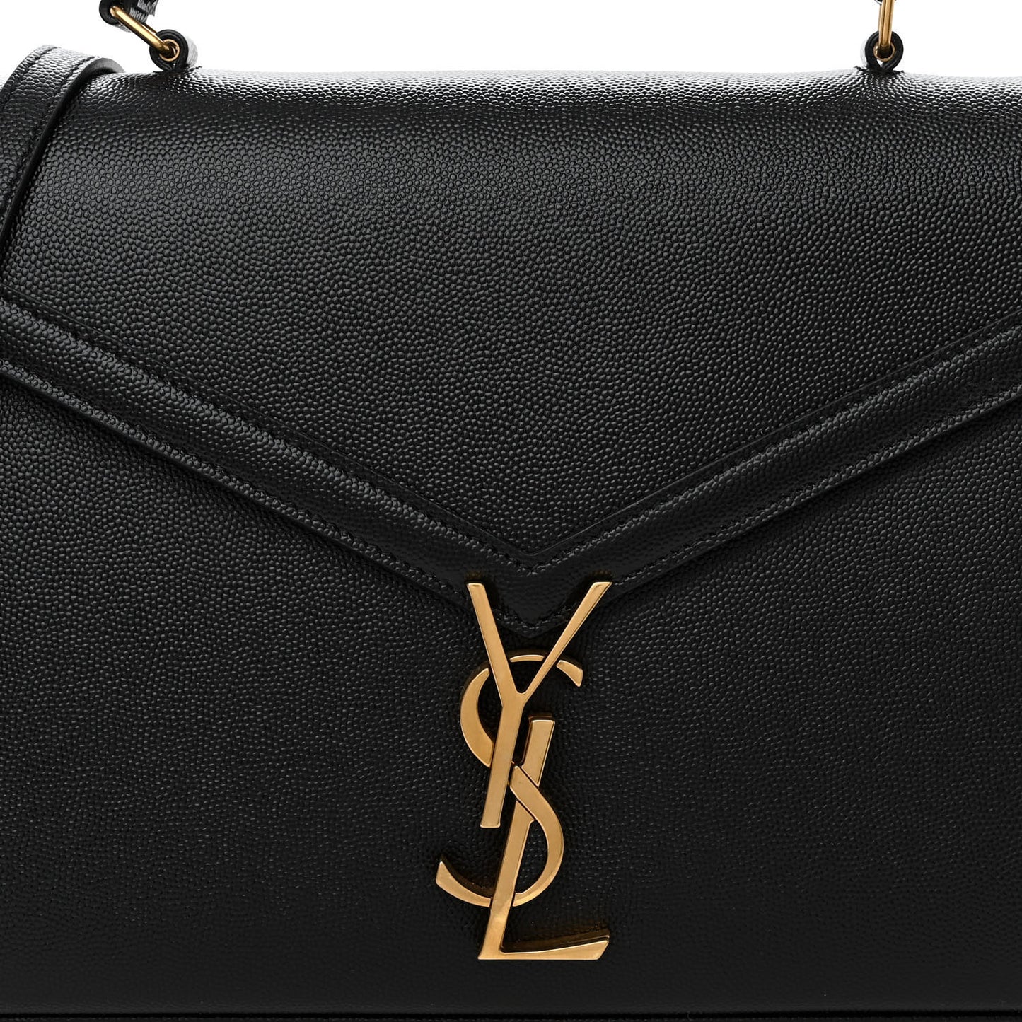 Grain de Poudre Medium Classic Monogram Cassandra Top Handle Black
