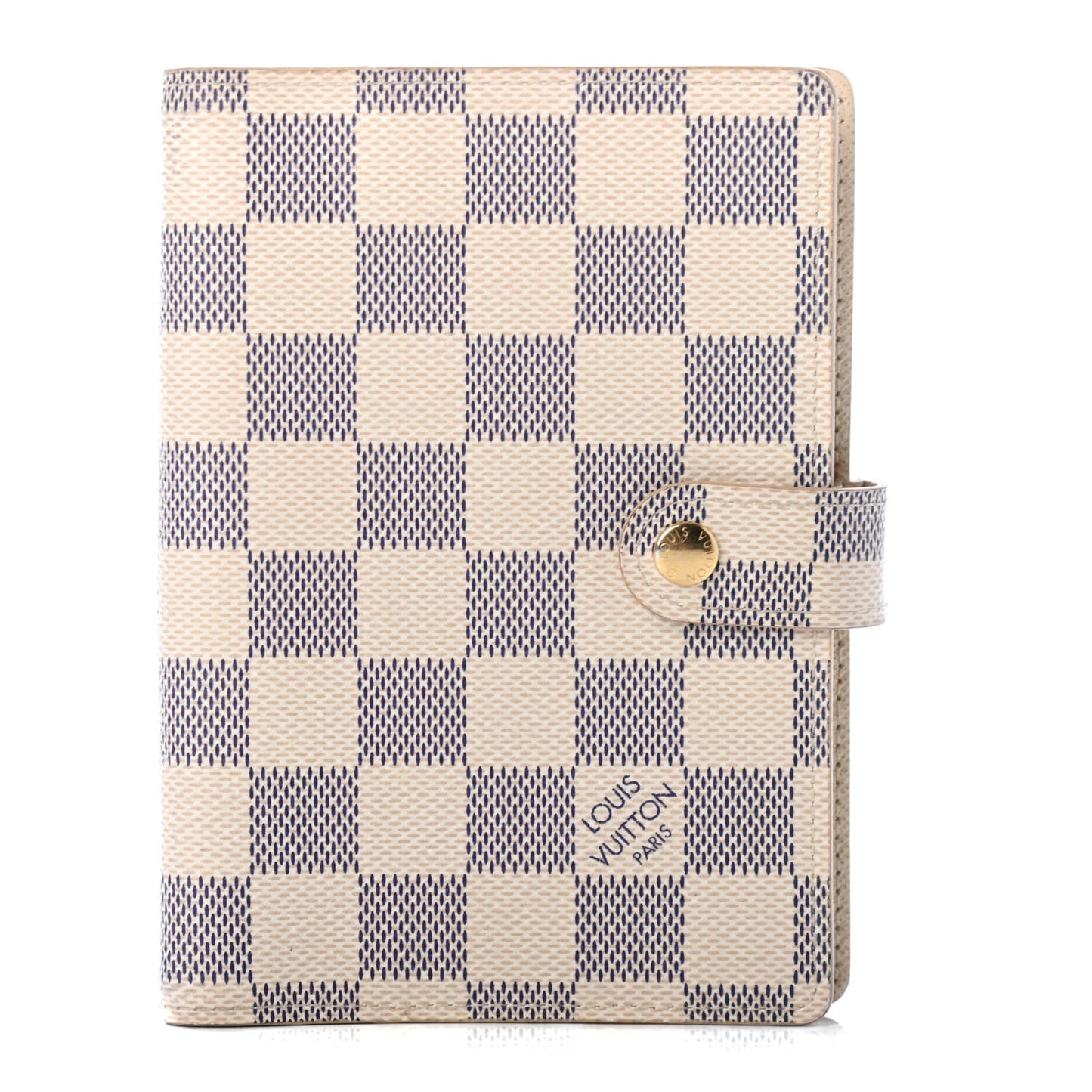 Damier Azur Small Ring Agenda Cover