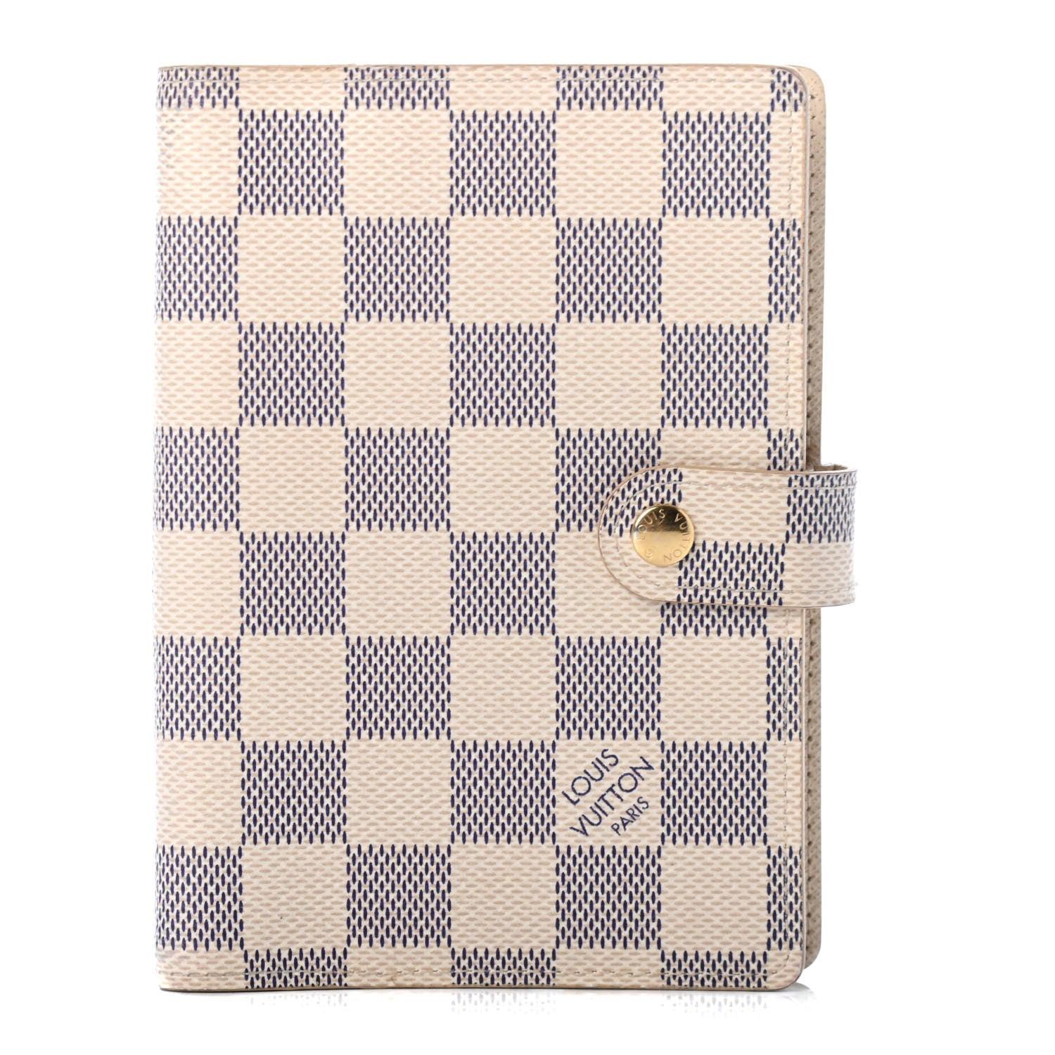 Louis Vuitton Damier Azur Small Ring Agenda Cover 1 of 7