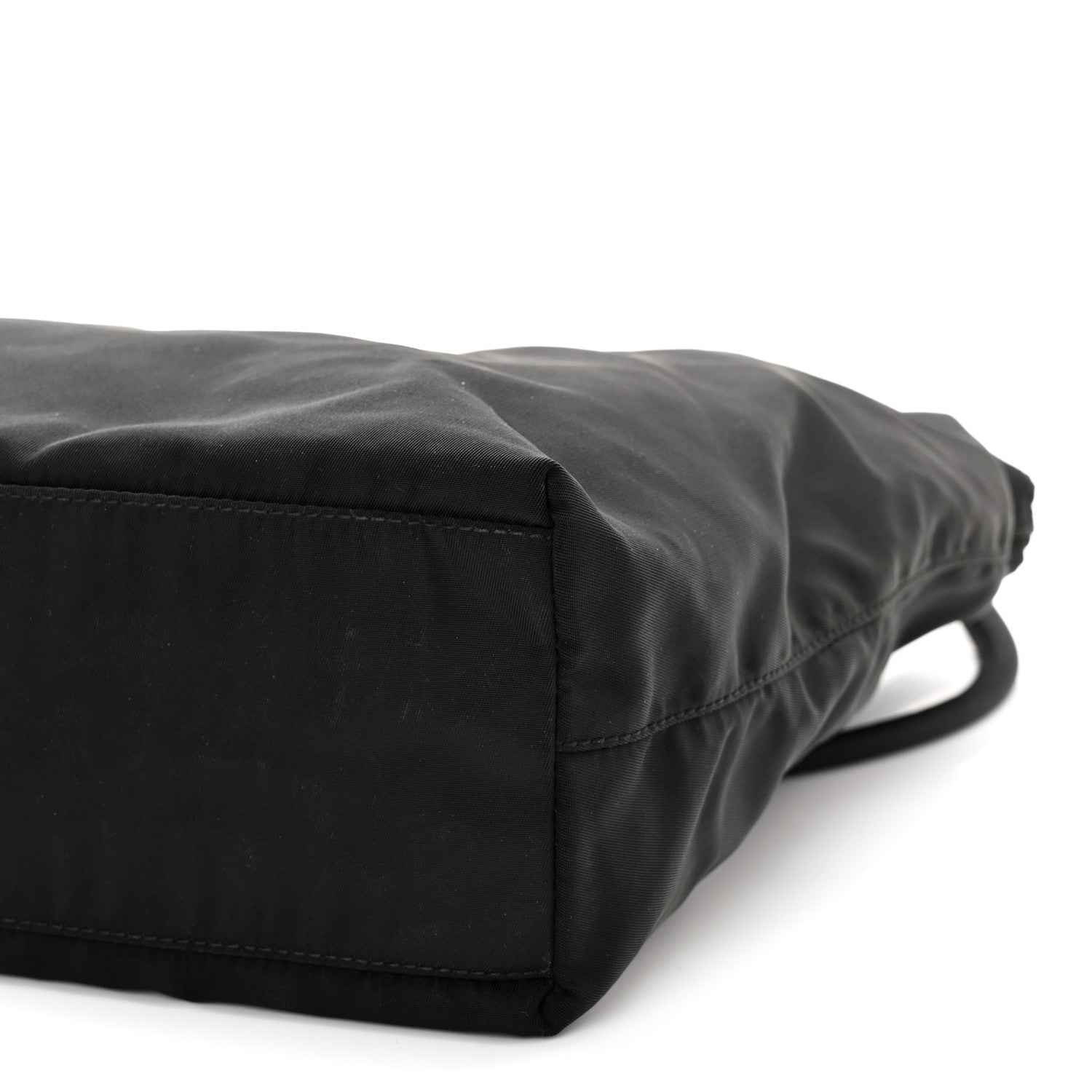 Prada Nylon Vela Shoulder Bag Black 4 of 10