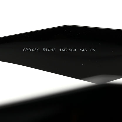 Prada Acetate Symbole Sunglasses SPR 08Y Black 5 of 7