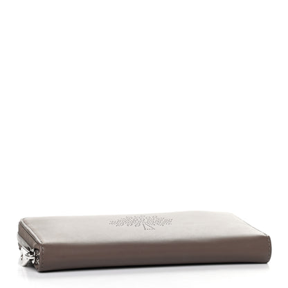 Mulberry Nappa Blossom Zip Around Long Wallet Taupe 3 of 4