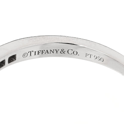 Tiffany Platinum Diamond .55ct Soleste Round Brilliant Engagement Ring 53 6.5 6 of 7