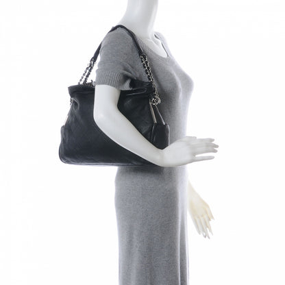 Chanel Lambskin Medium Ultimate Soft Tote Black 2 of 7