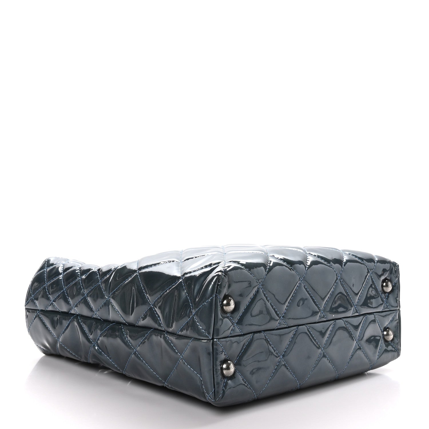 Chanel Metallic Aged Calfskin Quilted Reissue 2.55 Tote Bronze 4 of 11