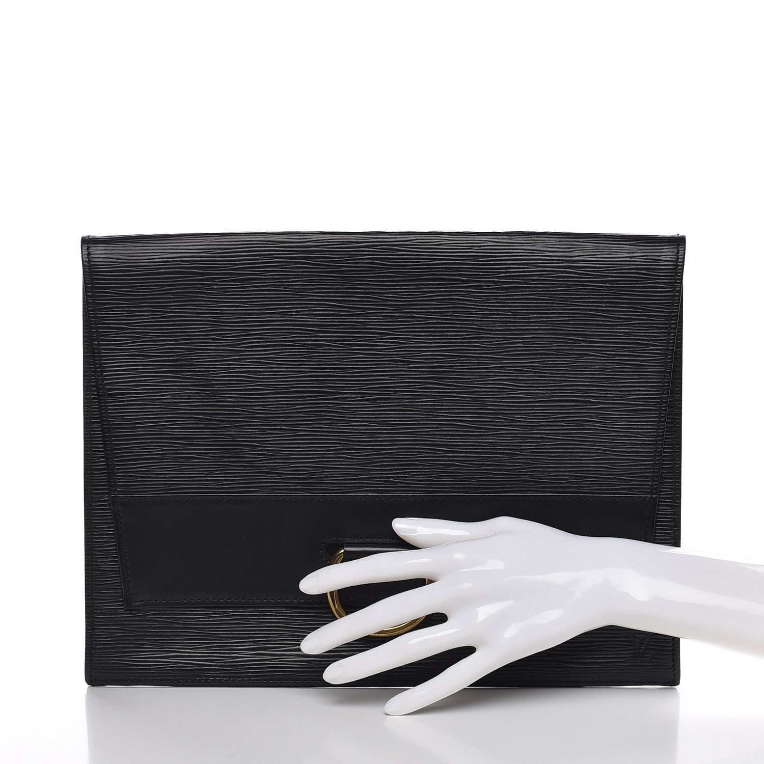 Louis Vuitton Epi Pochette Iena Black 2 of 8