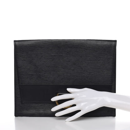 Louis Vuitton Epi Pochette Iena Black 2 of 8